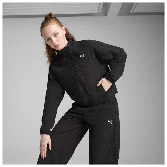 Puma Γυναικεία ζακέτα Dare to Oversized Zip-Off Woven Jacket